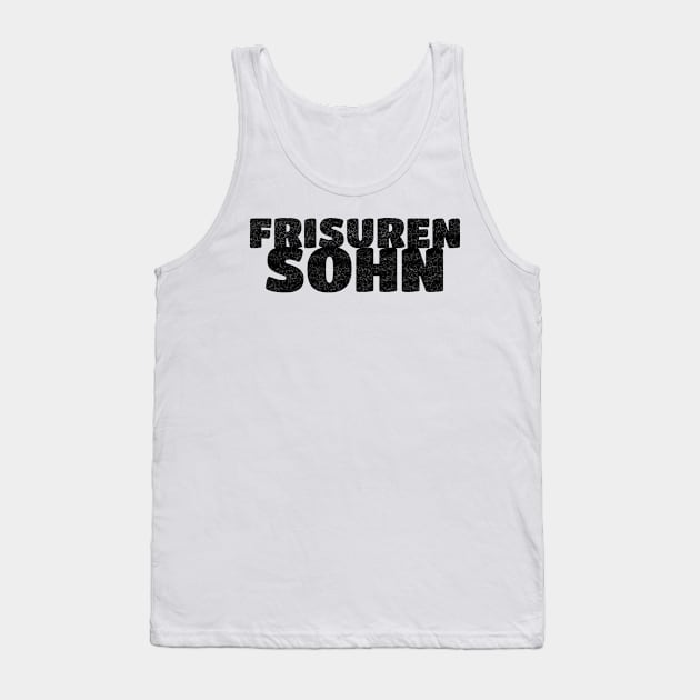 Frisurensohn Trump Biden Friseur Frisur Tank Top by DHdesignerPublic